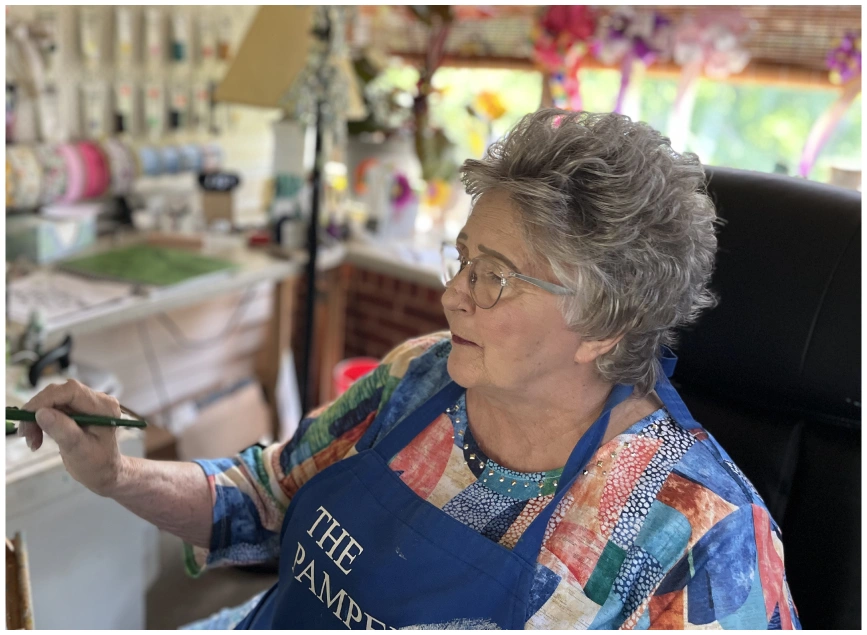 Phyllis painting